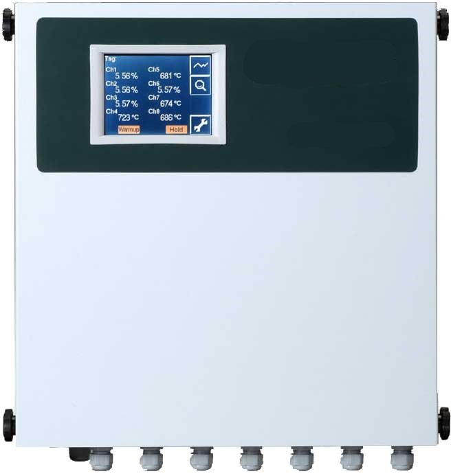 เครื่องวิเคราะห์ออกซิเจนแบบหลายช่องสัญญาณ (Multi Channel Oxygen Analyzer System)