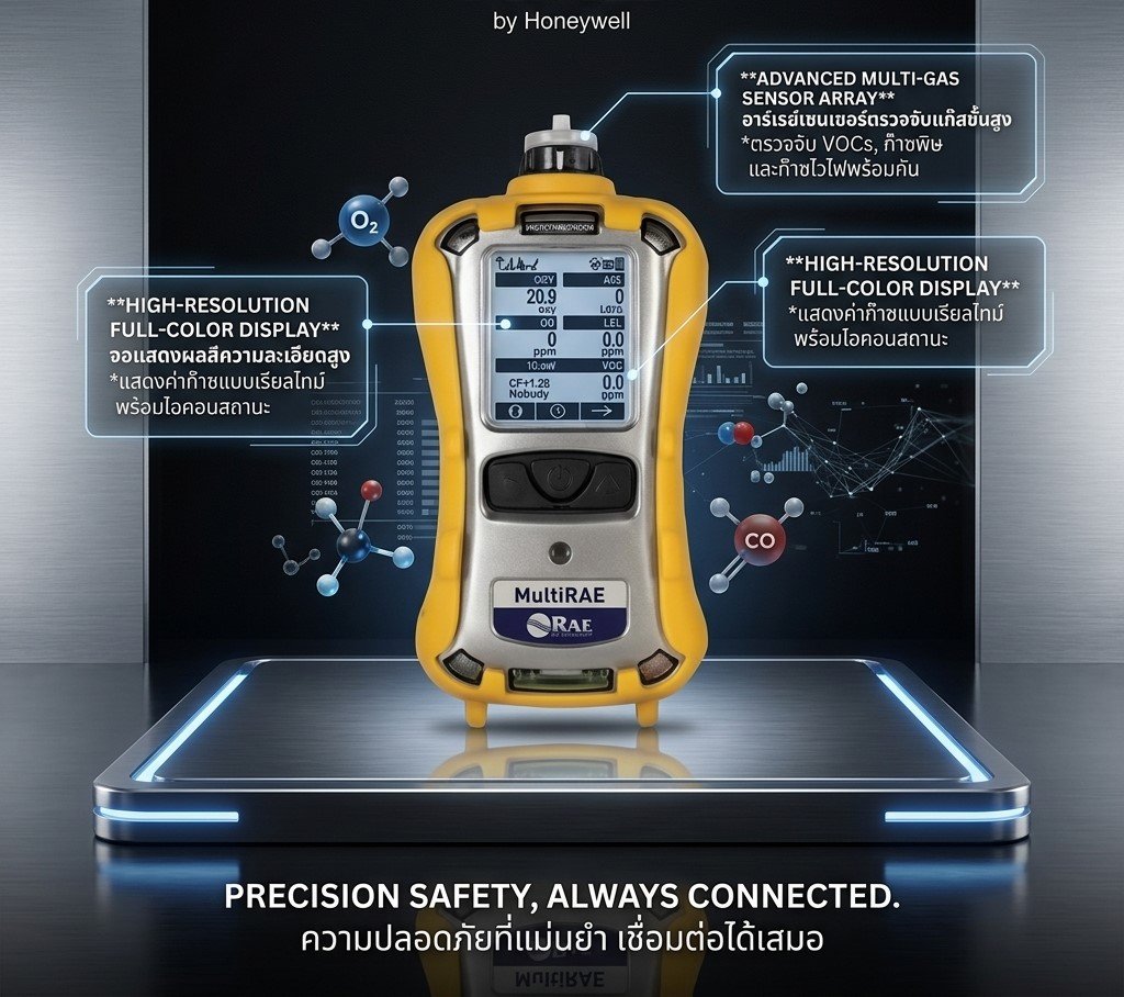 MultiRAE Portable Multi Gas Monitor