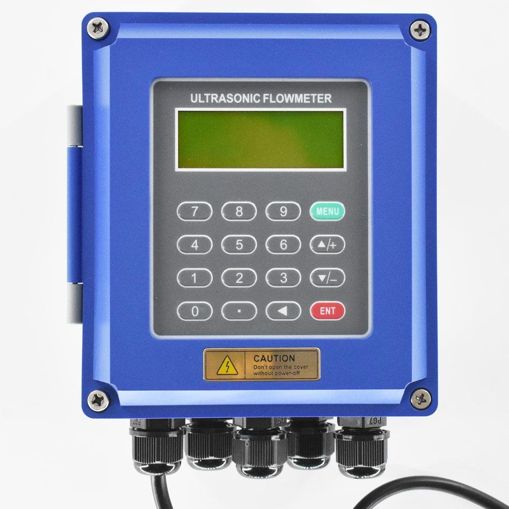 เครื่องวัดอัตราการไหลแบบอัลตราโซนิกแบบติดตั้ง(Ultrasonic flow meter) รุ่น TUF-2000B