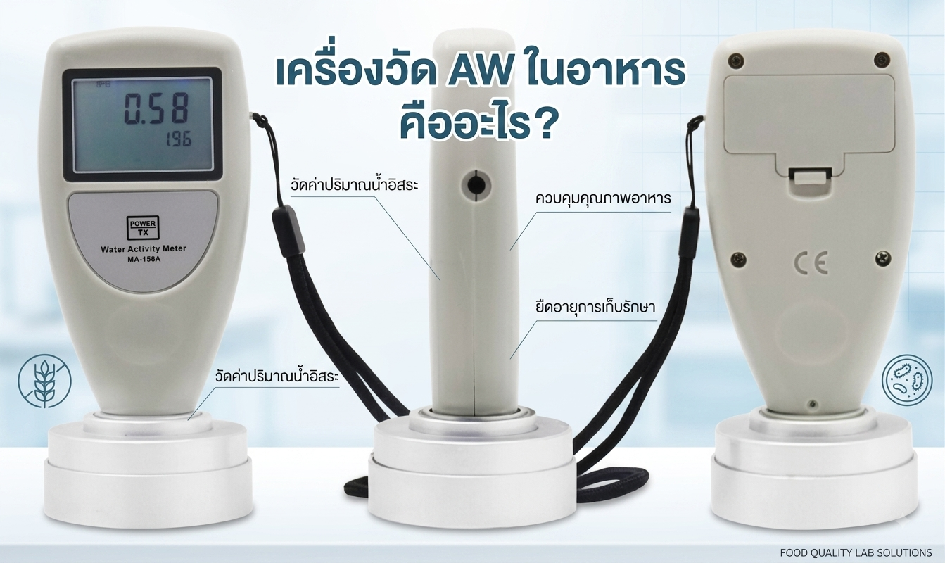 เครื่องวัด AW ในอาหาร คืออะไร