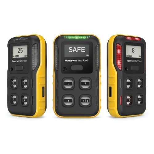 เครื่องวัดแก๊สเล็กกะทัดรัด Honeywell Flex 4