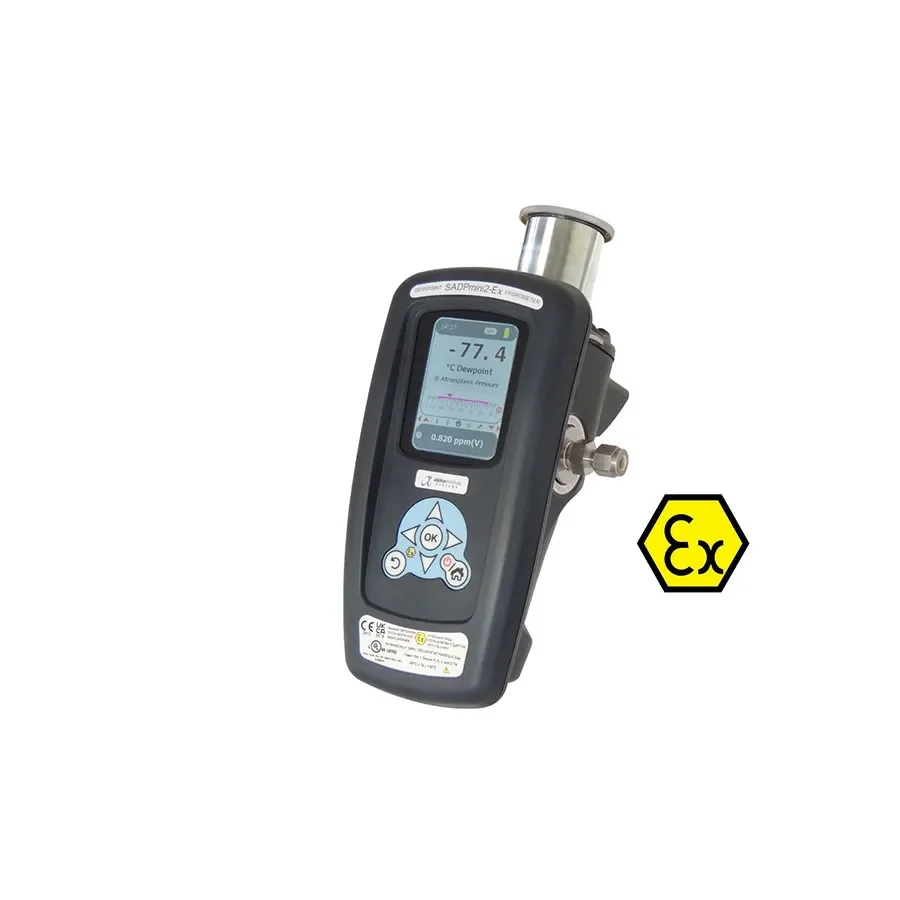 SADPmini2-Ex Portable Dewpoint Hygrometer for Hazardous Applications