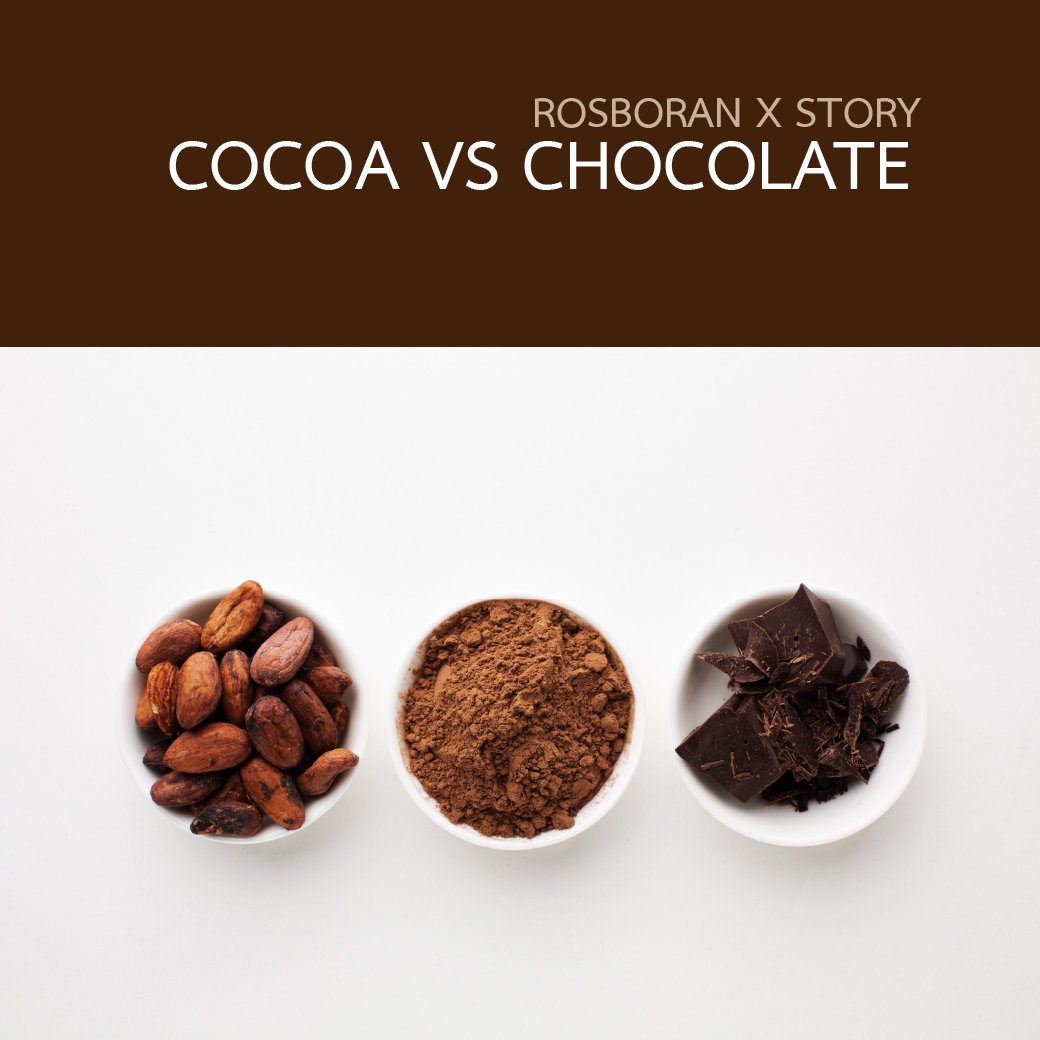 Cocoa vs Chocolate Cocoa vs Chocolate