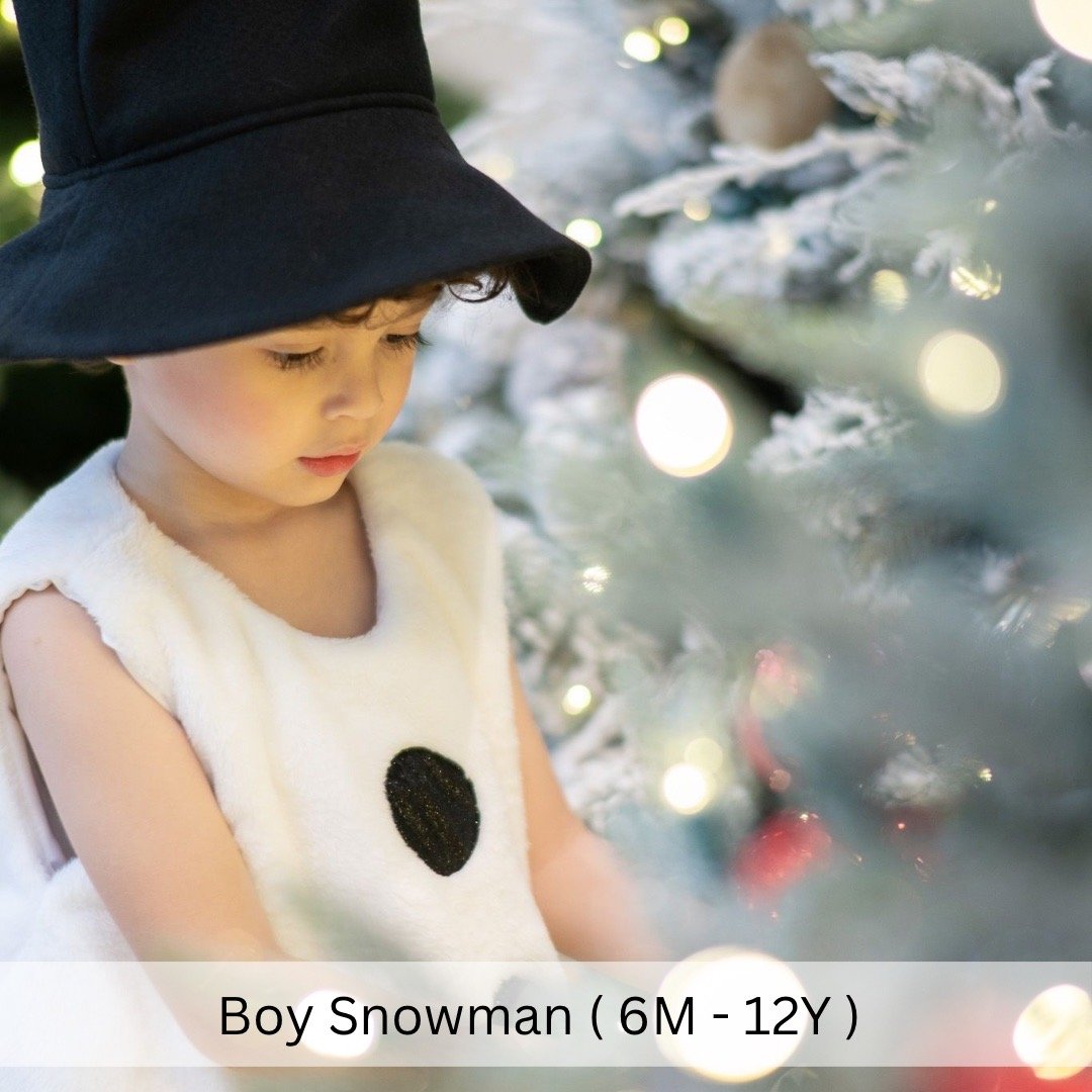 Qd Boy Snowman 3,490.-