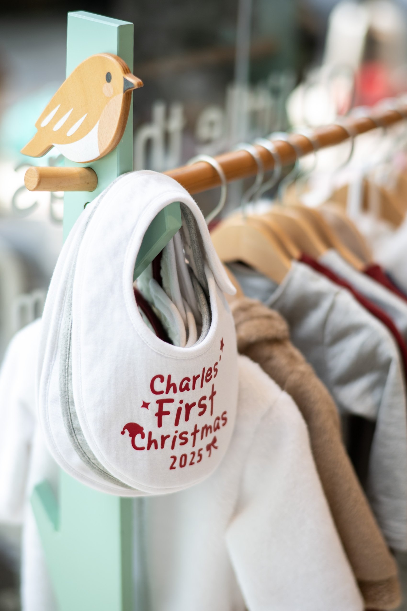 Personalized Christmas Bib