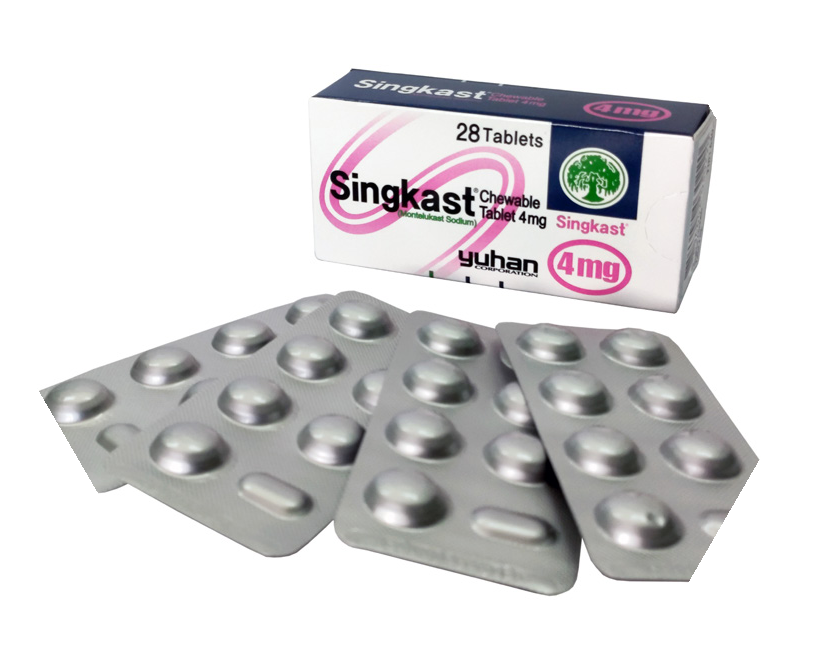 Singkast Chewable Tablet 4 mg