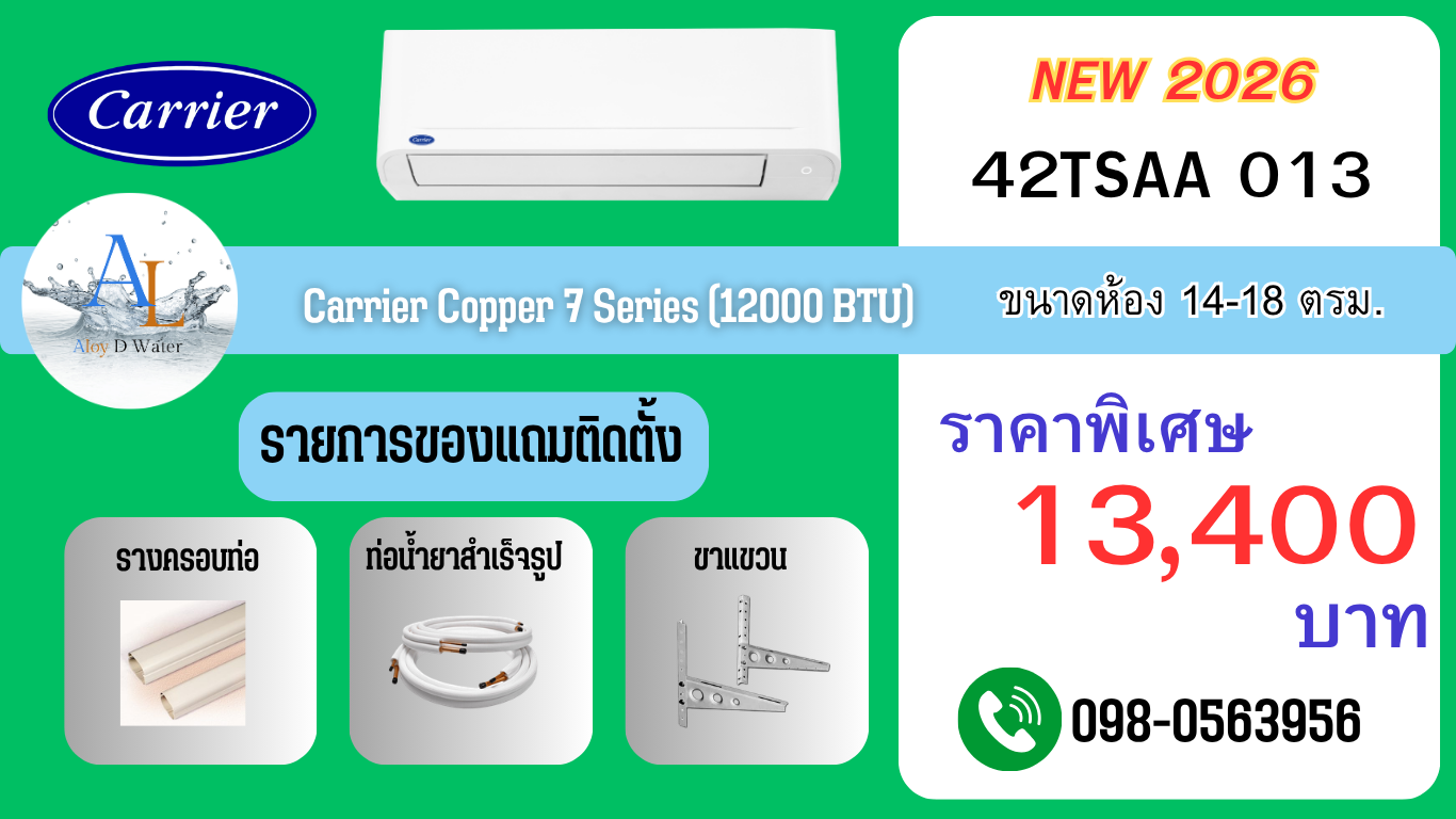 Carrier Copper 7 Series 12000 BTU