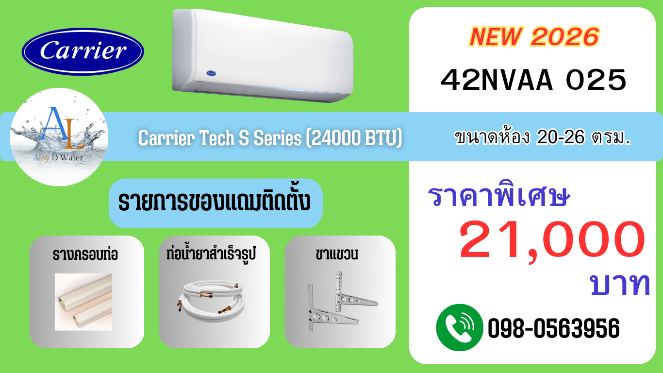 Carrier Tech V Series 24000 BTU