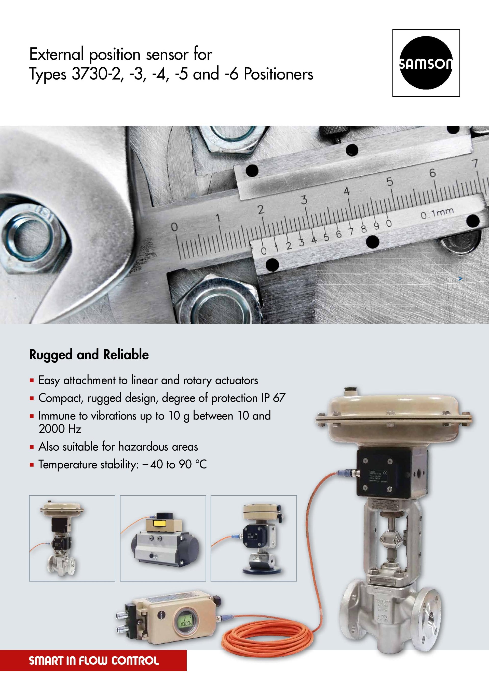 SAMSON 3730-3 | ElectroPneumatic Positioner with HART - pneutecthai