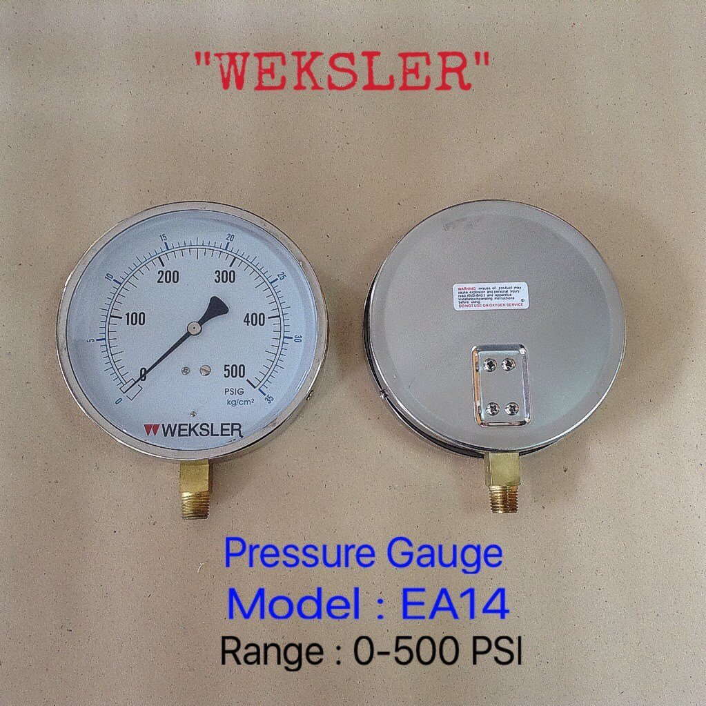 WEKSLER PRESSURE GAUGE EA14 Series
