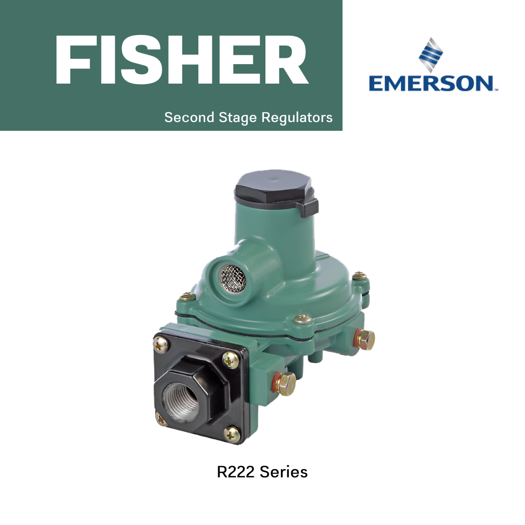Fisher™ Type R222 Series Second Stage Regulators