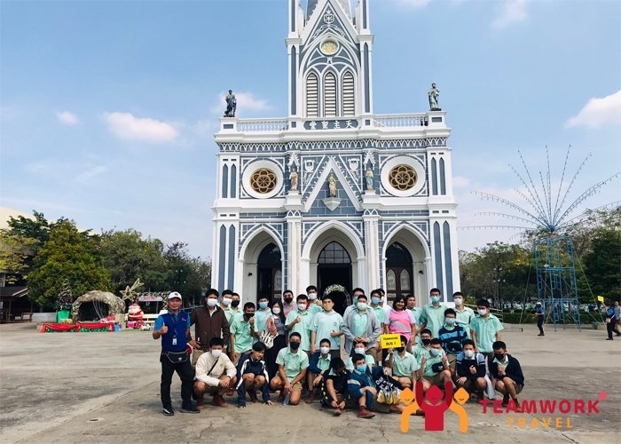 ทัศนศึกษาวัดเพชรสมุทร, วัดจุฬามณี, ค่ายบางกุ้ง, อาสนวิหารแม่พระบังเกิด