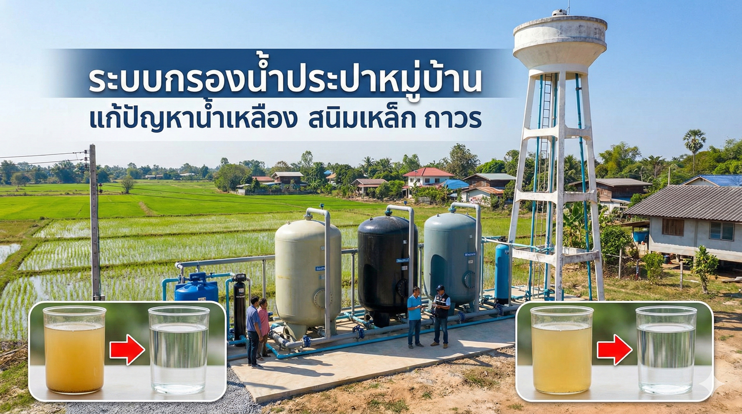 ระบบกรองน้ำประปาหมู่บ้าน