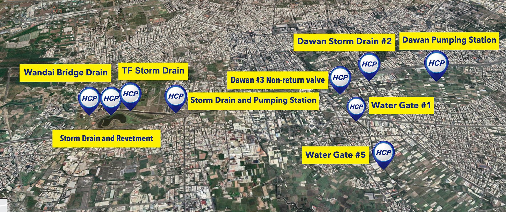 HCP Job Report 36 : Flood Control Measure in Tainan, Taiwan