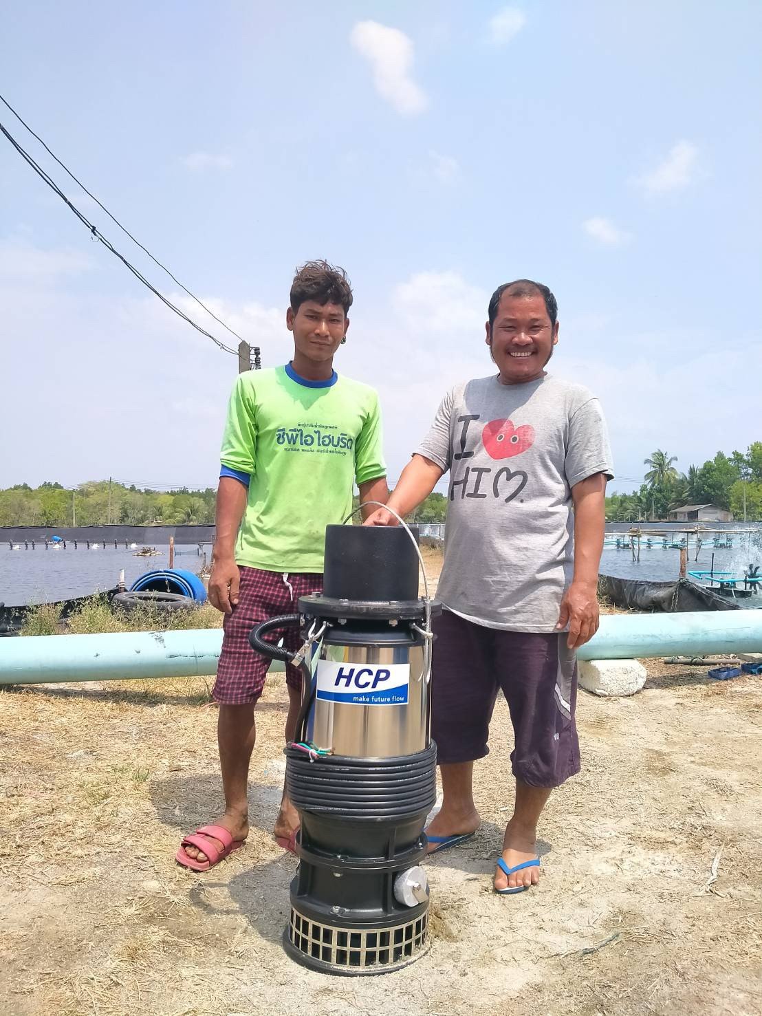 Job Report :ฟาร์มกุ้งคุณสมชาย จังหวัดระนอง	 Job Report :ฟาร์มกุ้งคุณสมชาย จังหวัดระนอง