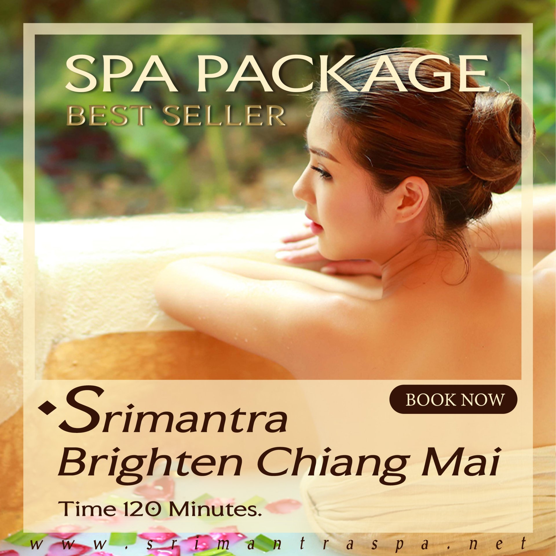 Srimantra Chiang Mai Thailand Thai Massage Spa on Charoen Prathet road Chiang Mai Night Bazaar Sripoom Ampur Muang Chiang Mai 水療 按摩 清邁