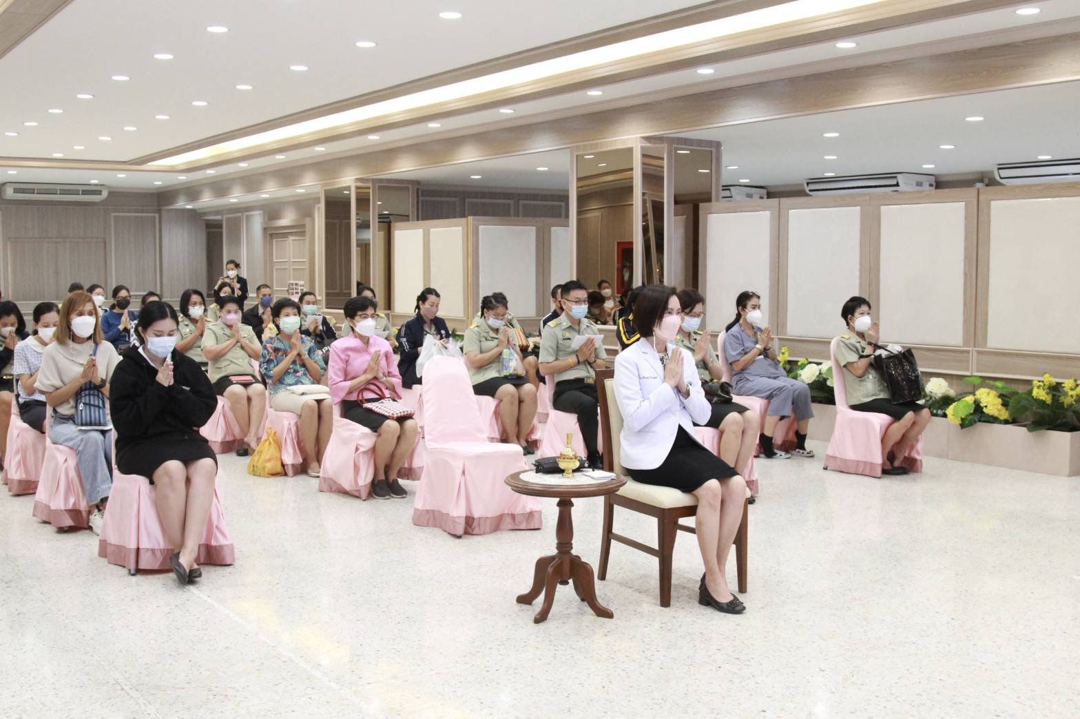 โรงพยาบาลทหารผ่านศึก จัดพิธีทำบุญถวายสังฆทาน เพื่ออุทิศส่วนกุศลแก่ทหารผ่านศึกและผู้ป่วยทั่วไปที่ล่วงลับ โรงพยาบาลทหารผ่านศึก จัดพิธีทำบุญถวายสังฆทาน เพื่ออุทิศส่วนกุศลแก่ทหารผ่านศึกและผู้ป่วยทั่วไปที่ล่วงลับ