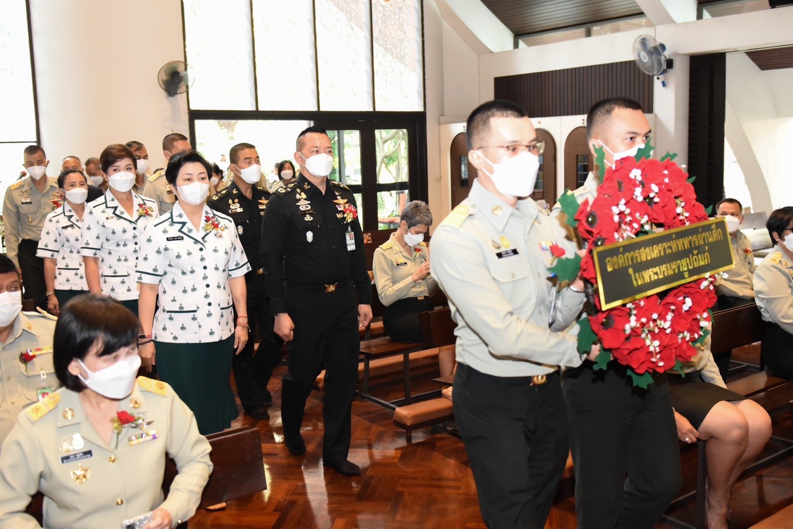 พิธีบำเพ็ญกุศลทางศาสนาคริสต์ ณ วัดบ้านเซเวียร์ (อนุสาวรีย์ชัยสมรภูมิ) พิธีบำเพ็ญกุศลทางศาสนาคริสต์ ณ วัดบ้านเซเวียร์ (อนุสาวรีย์ชัยสมรภูมิ)