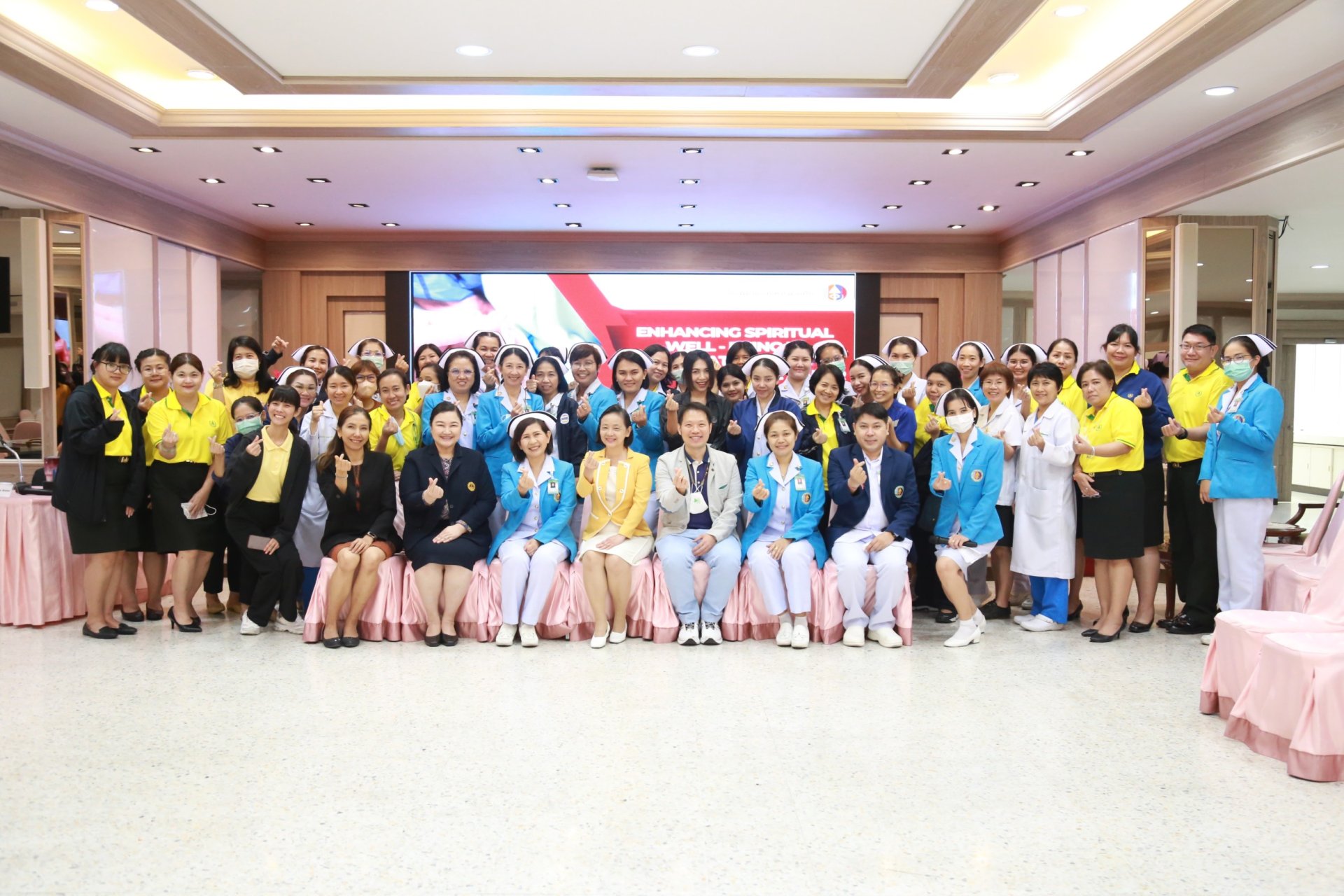 โรงพยาบาลทหารผ่านศึก ได้จัดกิจกรรมอบรมโครงการ  Enhancing Spiritual Well in Palliative Care : Training for the Carer ให้กับแพทย์, พยาบาล, เภสัชกร, พนักงานและผู้สนใจ  โรงพยาบาลทหารผ่านศึก ได้จัดกิจกรรมอบรมโครงการ  Enhancing Spiritual Well in Palliative Care : Training for the Carer ให้กับแพทย์, พยาบาล, เภสัชกร, พนักงานและผู้สนใจ