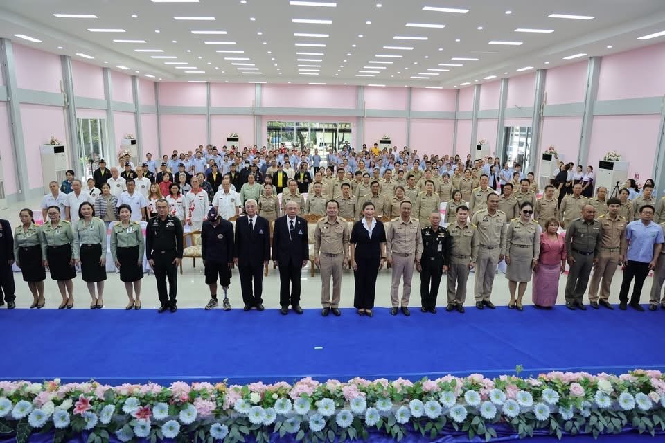 พิธีเปิดโครงการออกหน่วยทำขาเทียมพระราชทานเคลื่อนที่ ครั้งที่ 177