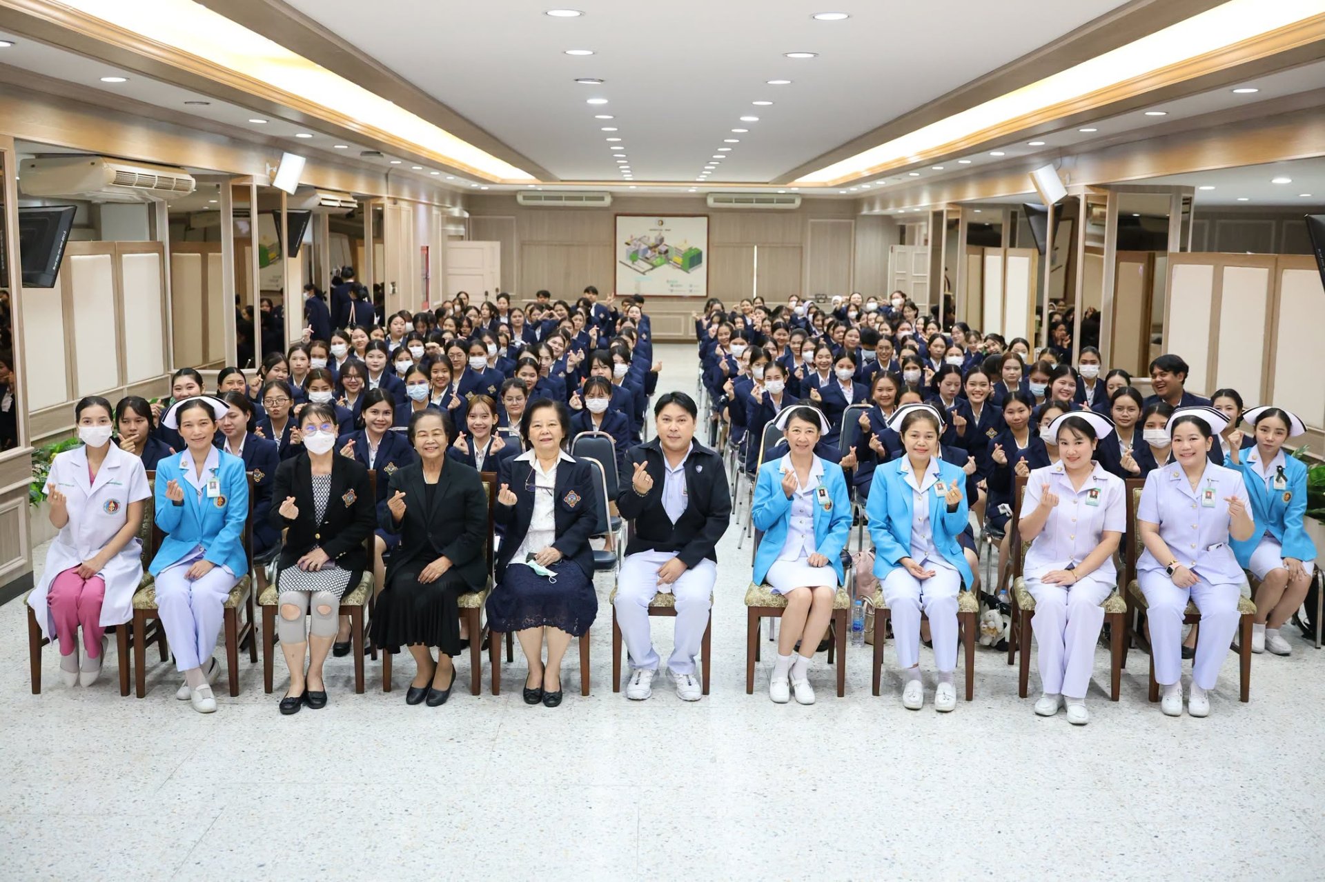 ปฐมนิเทศนิสิตคณะพยาบาลศาสตร์ วัชรพล มหาวิทยาลัยเวสเทิร์น วิทยาเขตวัชรพล เพื่อเตรียมความพร้อมเข้าฝึกภาคปฏิบัติ