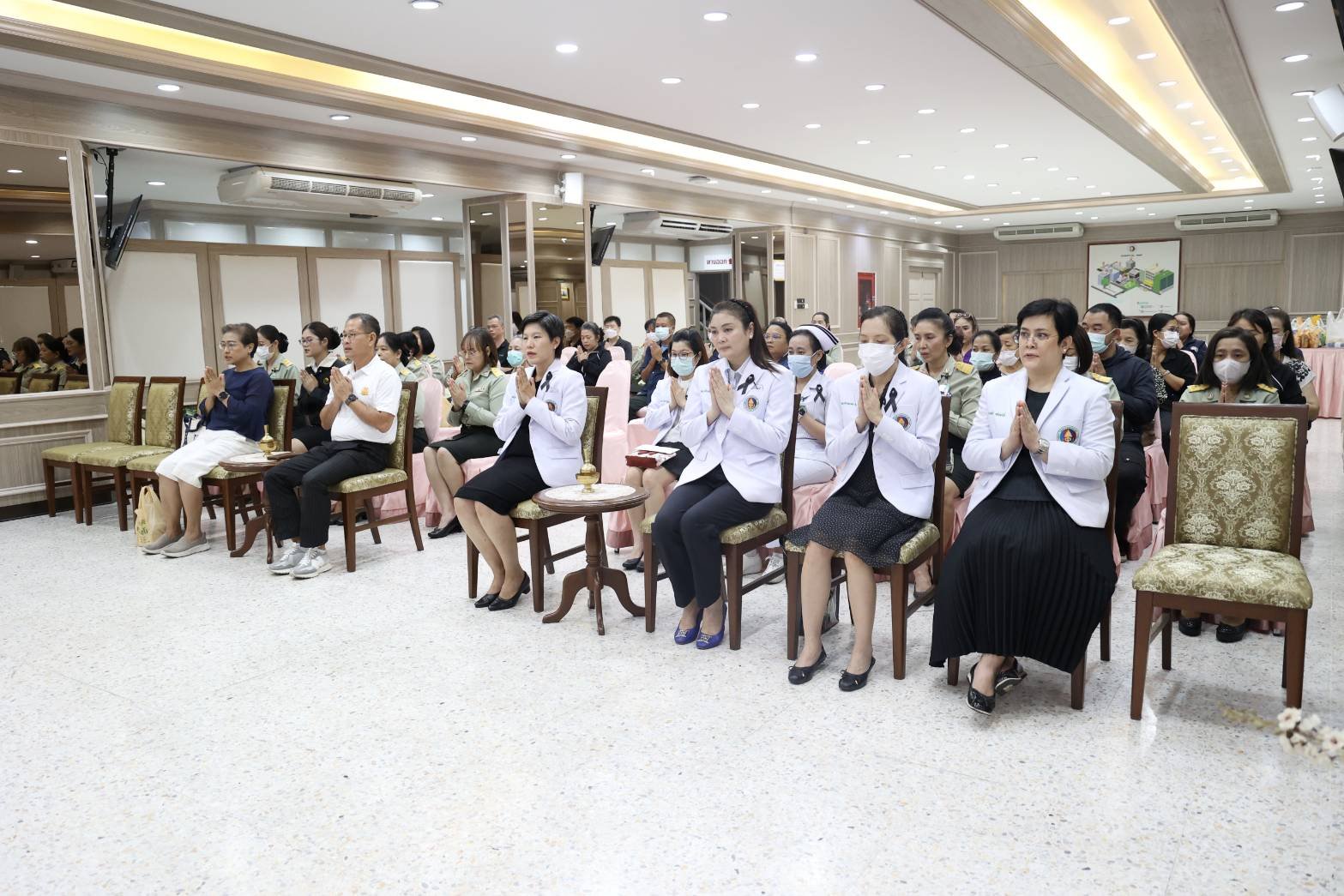 โรงพยาบาลทหารผ่านศึก ทำบุญอุทิศส่วนกุศลให้ เด็กหญิงสร้อยเพชร บุญน้อย