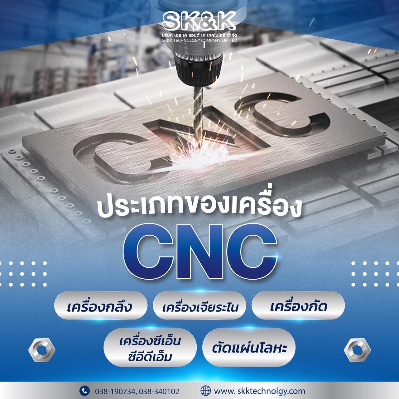 ประเภทของเครื่อง CNC
