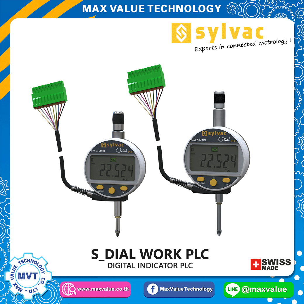 Digital indicator S_Dial WORK PLC - maxvalue