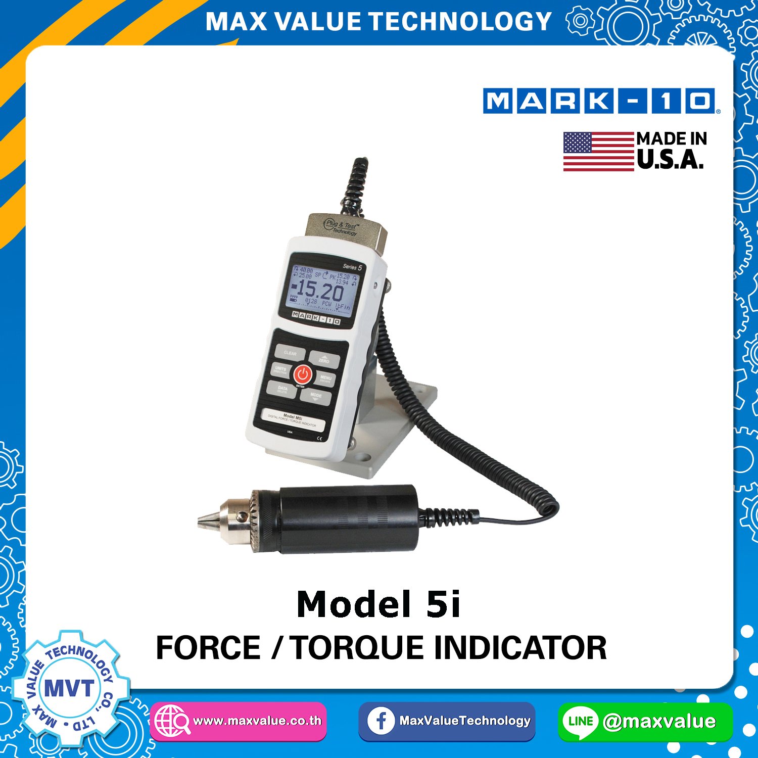 Model 5i - Advanced Force / Torque Indicator