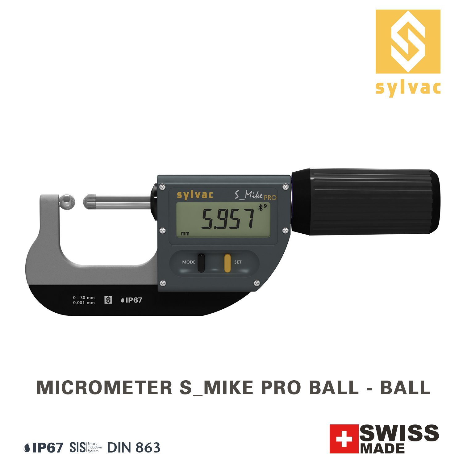 Micrometer S_Mike PRO Spherical