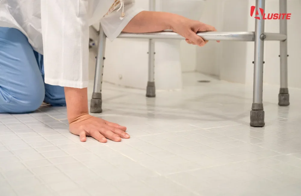 ลื่นล้มในห้องน้ำป้องกันง่าย ๆ เลือกอุปกรณ์ให้ห้องน้ำปลอดภัย