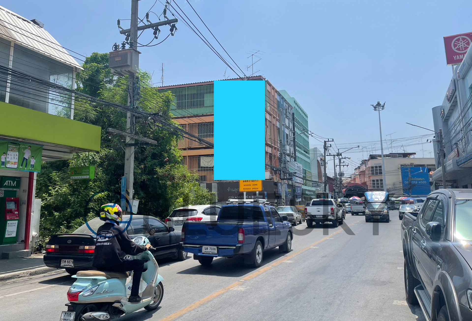 Bluesky Billboard ป้าย Billboard ตลาดหัวรอ  จ.อยุธยา