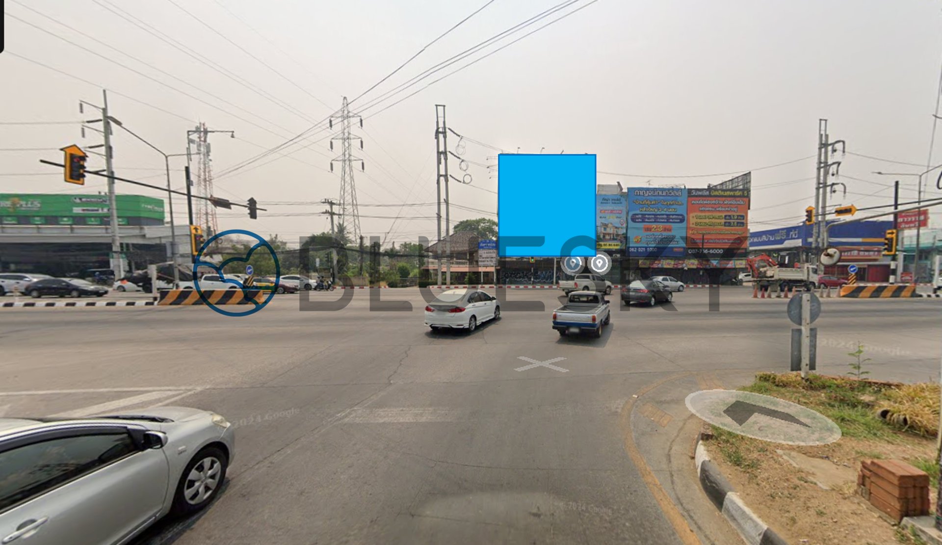 Bluesky Billboard ป้ายสามแยกสันทราย จ.เชียงใหม่