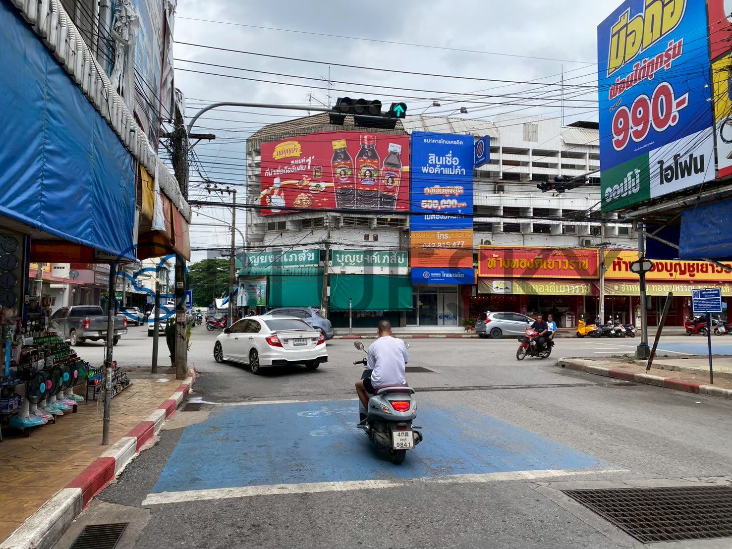 Bluesky Billboard ป้าย Billboard ตลาดเทศบาลเมืองเลย สี่แยกถนนเจริญรัฐ (ฝั่งขาเข้า) จ.เลย