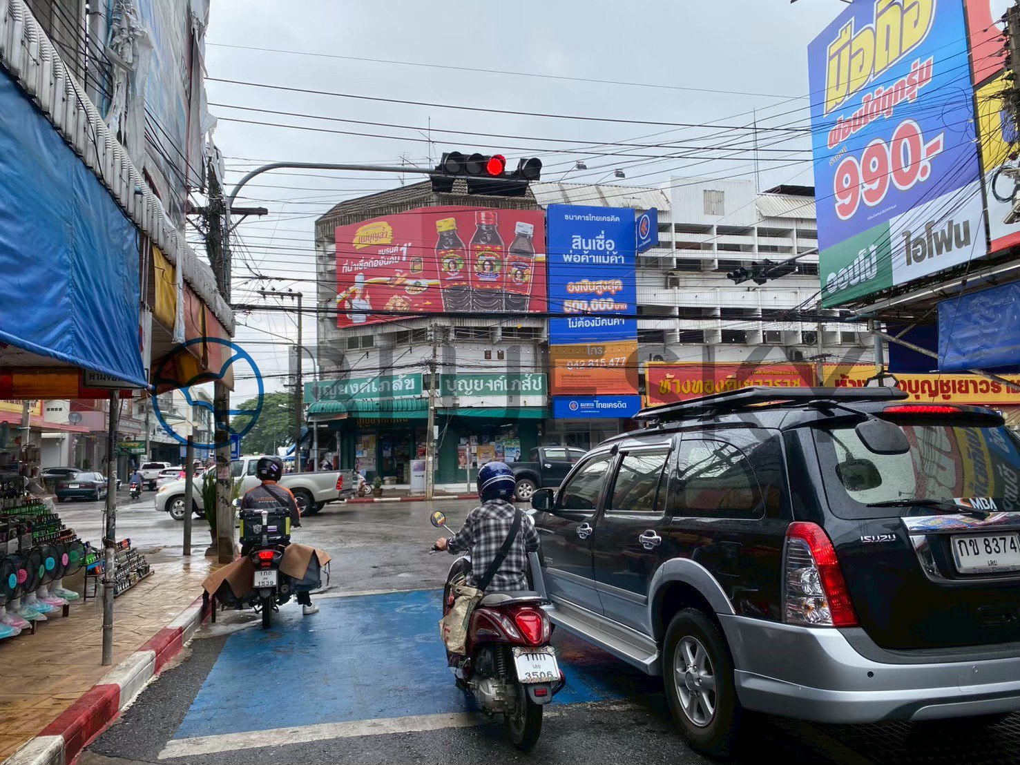 Bluesky Billboard ป้าย Billboard ตลาดเทศบาลเมืองเลย สี่แยกถนนเจริญรัฐ (ฝั่งขาเข้า) จ.เลย