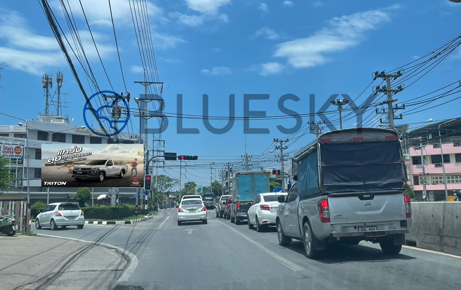 Bluesky Billboard ป้ายสี่แยกวัดสังกัสรัตนคีรี (ใกล้รพ.อุทัยธานี ใกล้รร.) จ.อุทัยธานี