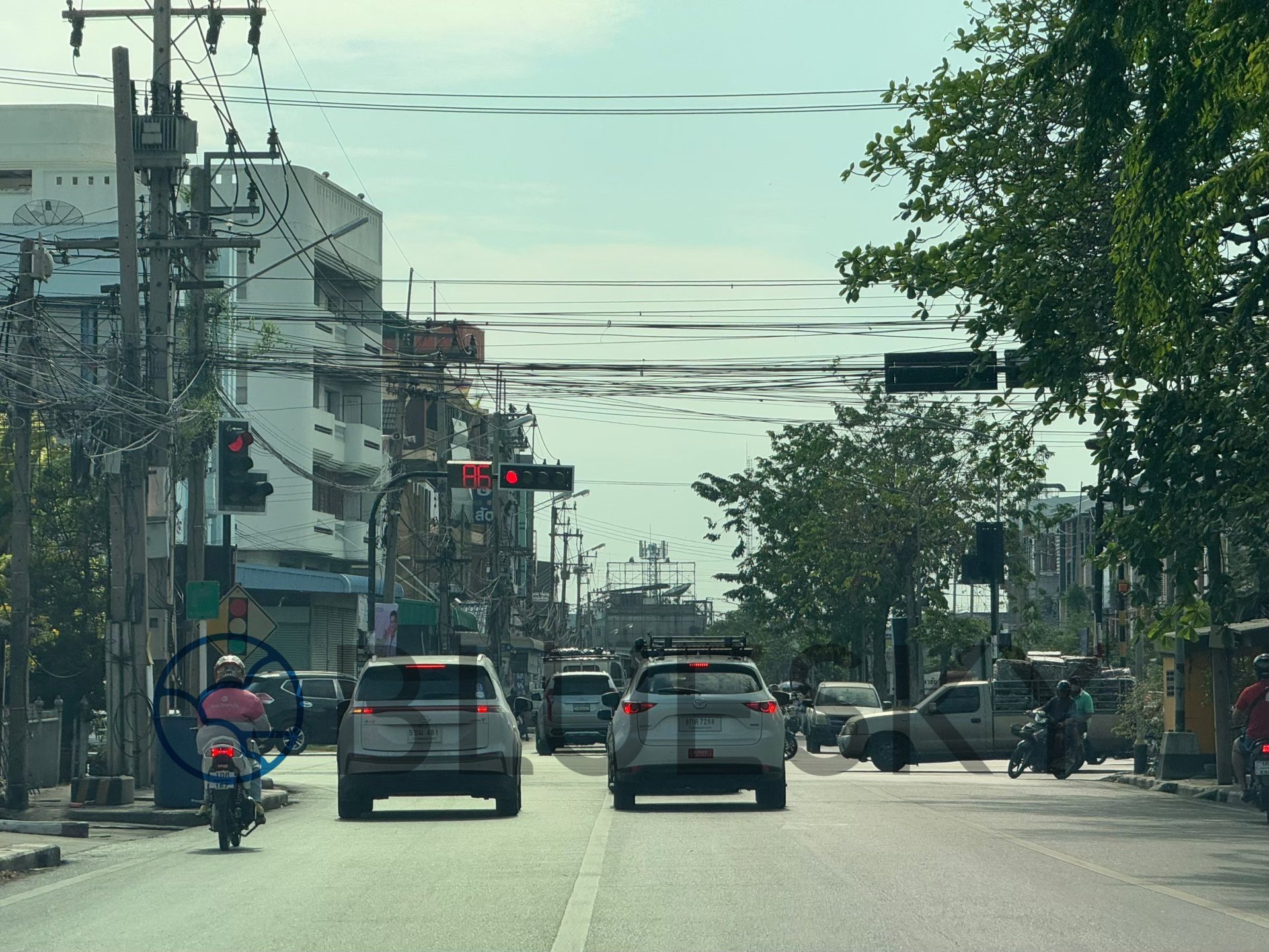 Bluesky Billboard ป้าย Billboard  สี่แยกไฟแดงสะพานมหาชัย จ.สมุทรสาคร