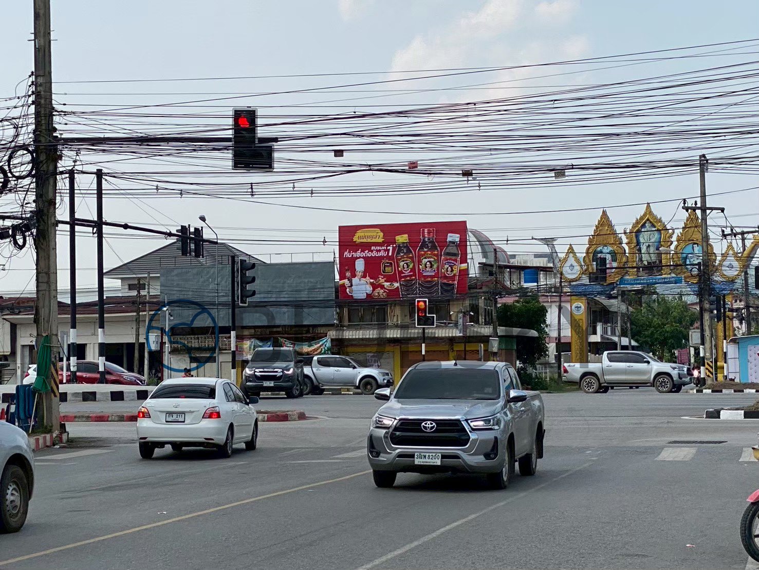 Bluesky Billboard ป้าย Billboard หน้าตลาดสดแม่สำเนียง จ.หนองบัวลำภู