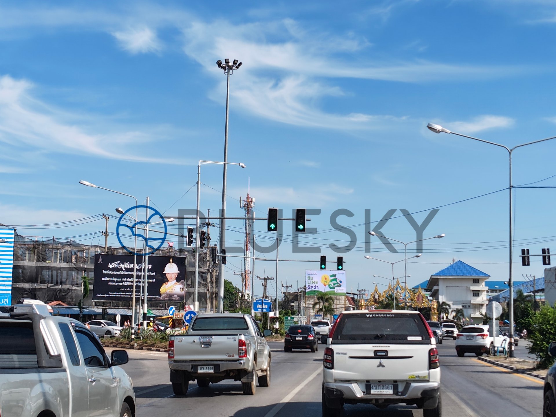 Bluesky Billboard ป้ายวงเวียน จ.กาฬสินธุ์