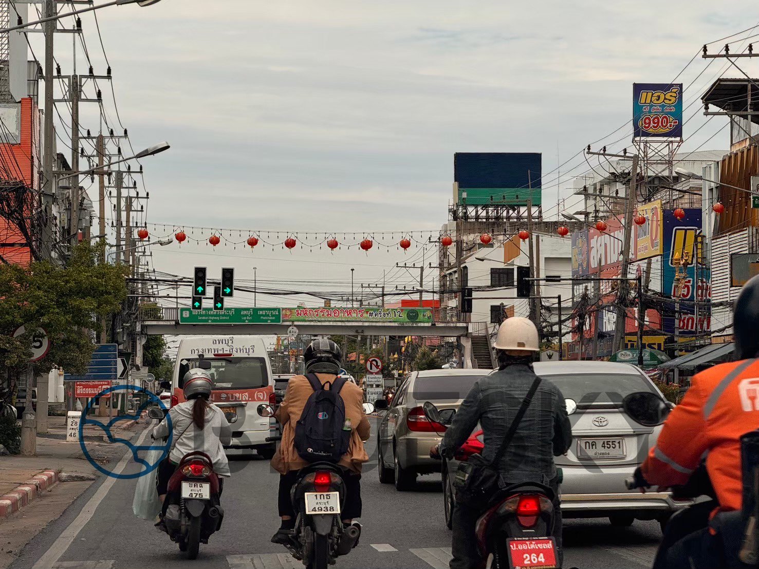 Bluesky Billboard ป้าย  Billboard สี่แยกรพ.สระบุรี