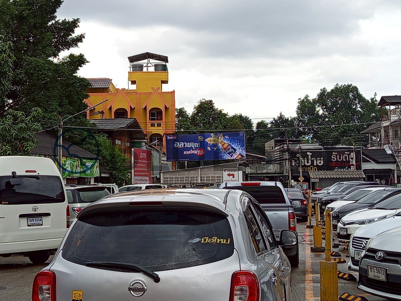 Billboard ตลาดประตูก้อม (กาดก้อม) เชียงใหม่