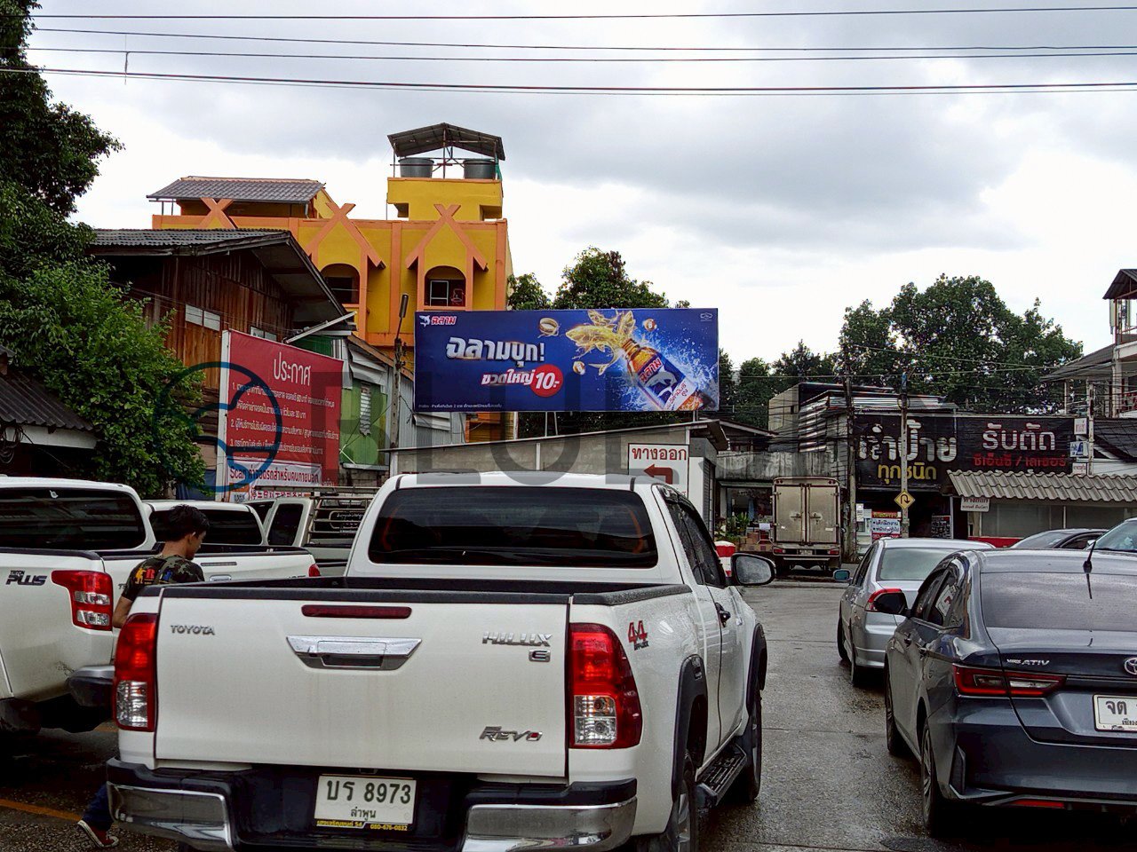 Billboard ตลาดประตูก้อม (กาดก้อม) เชียงใหม่