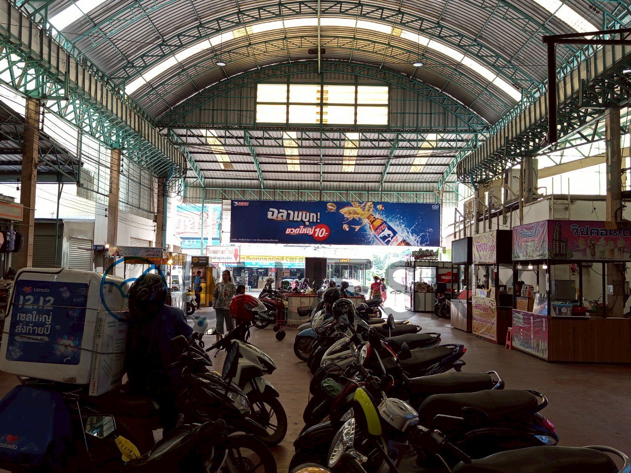 Bluesky Billboard ป้ายตลาดจตุจักรลำพูน จ.ลำพูน