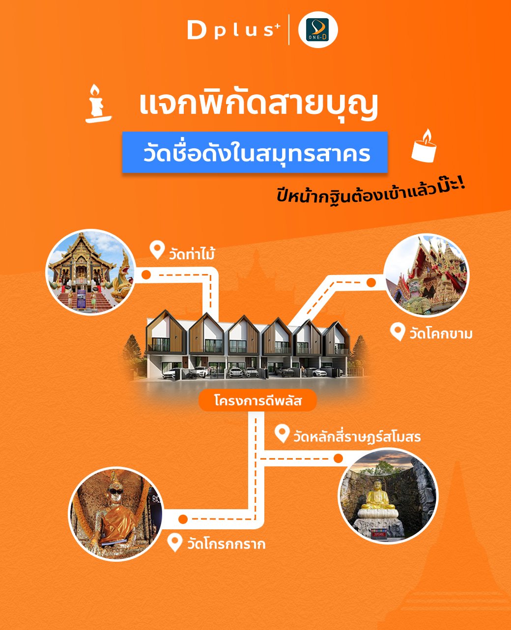 แจกพิกัดวัดชื่อดังในจังหวัดสมุทรสาคร แจกพิกัดวัดชื่อดังในจังหวัดสมุทรสาคร