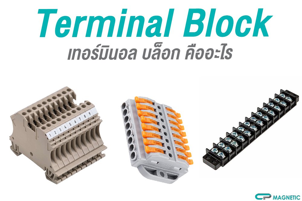 Terminal Block เทอร์มินอล บล็อก คืออะไร