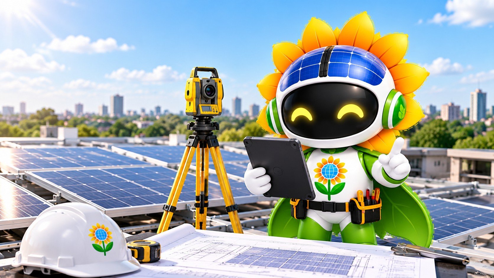 Site Survey & Engineering Design สำรวจหน้างานด้วยอุปกรณ์วัดและ Drone