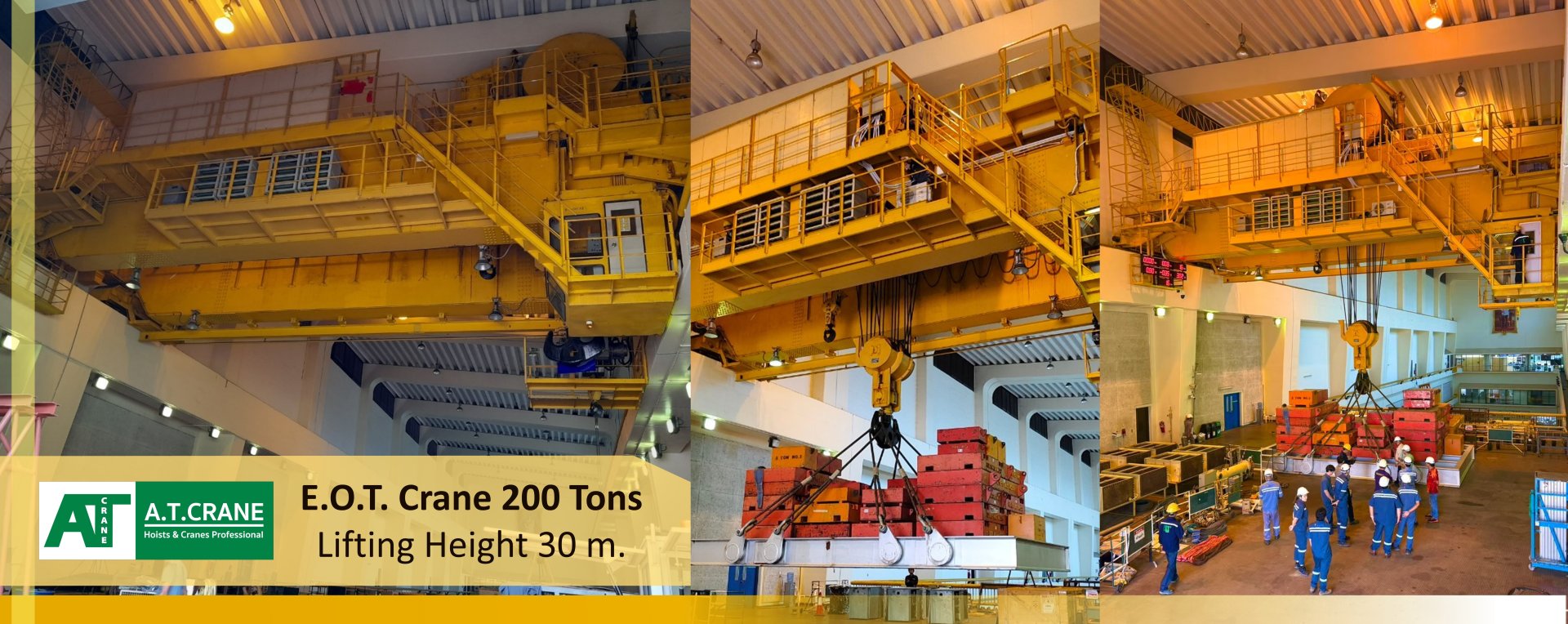 E.O.T. Crane 200 Tons