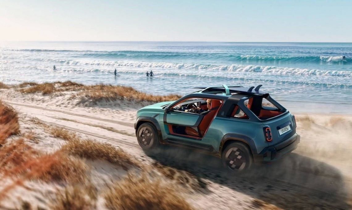 Renault 4 JP4x4 Concept รถต้นแบบ EV สายลุย ขุมพลังมอเตอร์แฝด 