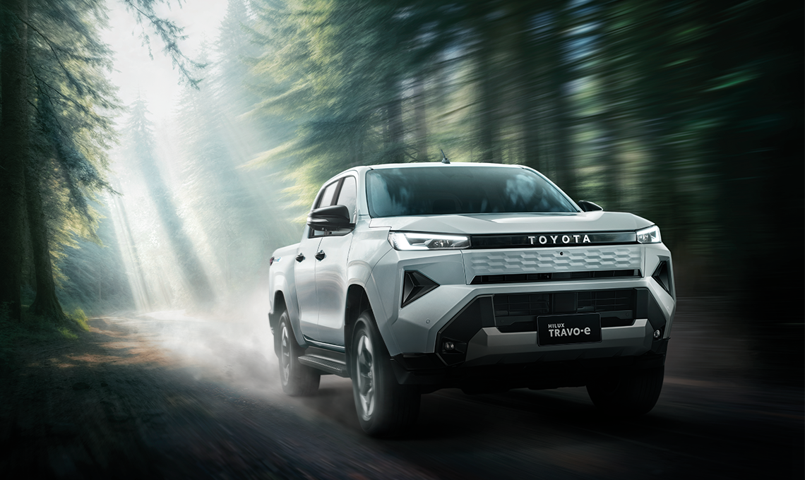 โตโยต้า เปิดตัวกระบะไฟฟ้า Hilux Travo-e เคาะราคา 1,491,000 บาท