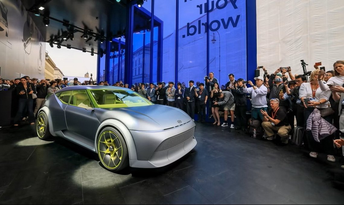 Hyundai Concept THREE EV เจนฯ 3 ที่ขับเคลื่อนด้วย AI